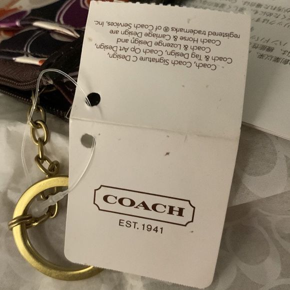 Coach Keychain Wristlet - Picture 12 of 12